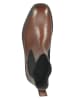 GANT Footwear Skórzane sztyblety "Boggar" w kolorze czarno-brązowym