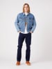 Wrangler Spijkerbroek "Texas slim" - slim fit - donkerblauw