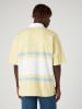 Wrangler Poloshirt geel/wit