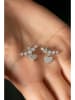 Lodie Silver Zilveren oorstekers met edelstenen