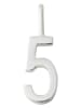 Design Letters Srebrna zawieszka "Lucky numbers"