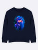 WOOOP Sweatshirt "Goldfish" donkerblauw