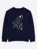 WOOOP Sweatshirt "Love Shower" donkerblauw