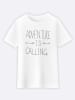WOOOP Shirt "Adveture is Calling" wit