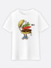 WOOOP Shirt "Burger Greeting" wit