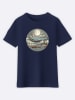WOOOP Shirt "Ocean meets Sky" donkerblauw