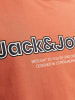 Jack & Jones Koszulka "Lake" w kolorze pomarańczowym