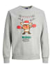Jack & Jones Sweatshirt "Xmas" lichtgrijs