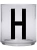 Design Letters Becher "H" in Transparent - 220 ml