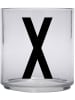 Design Letters Becher "X" in Transparent - 220 ml