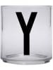 Design Letters Beker "Y" transparant - 220 ml