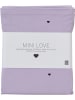 Design Letters Komplet pościeli "Mini Favourite" w kolorze fioletowym