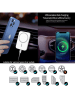 SmartCase Magnetische Kfz-Smartphone-Halterung mit Schnellladegerät in Weiß