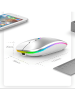 SWEET ACCESS Myszka USB Bluetooth w kolorze srebrnym