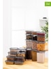 Violeta Home Pojemniki (20 szt.) w kolorze antracytowym