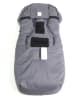 Kaiser Naturfellprodukte Thermo-Fußsack "Lukky" in Grau - (L)105 x (B)45 cm