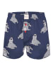 Phil & Co. Berlin 6er-Set: Webboxershorts in Dunkelblau