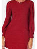 ASSUILI Kaschmir-Kleid in Rot