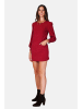 ASSUILI Kaschmir-Kleid in Rot