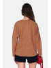 ASSUILI Sweter w kolorze jasnobrązowym
