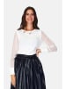 ASSUILI Kasjmieren blouse wit