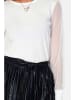 ASSUILI Kasjmieren blouse wit
