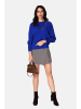 ASSUILI Sweter w kolorze niebieskim