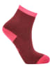 Zigzag 3er-Set: Ski-/ Snowboardsocken "Lime" in Rot