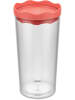 koziol Vorratsdose "Prince L" in Transparent/ Rot - 1 l