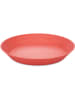 koziol 4er-Set: Teller "Connect Plate" in Rot - Ø 24 cm