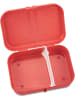 koziol Pojemnik "Pascal L" w kolorze czerwonym na lunch - 23,2 x 6,2 x 16,6 cm