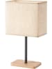 FH Lighting Tafellamp "Kate" lichtbruin - (B)17 x (H)30 x (D)10 cm