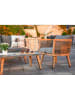 FH Lighting LED-Tischleuchte "Cosenza" in Anthrazit - (H)38 x Ø 12 cm