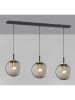 FISCHER & HONSEL Lampa wisząca "Dini" w kolorze szarym - 110 x 25 cm