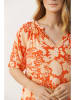 PART TWO Bluse in Orange
