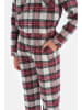 Dagi Pyjama bordeaux/wit