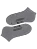 NANGA 6er-Set: Sneakersocken in Grau