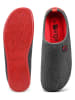 Nanga shoes Hausschuhe in Grau/ Rot