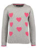 Blue Seven Pullover in Grau/ Pink