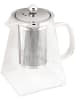 Berlinger Haus Theepot transparant/zilverkleurig - 750 ml