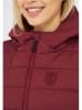 Derbe Doorgestikte bodywarmer bordeaux