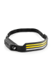InnovaGoods LED-Stirnlampe in Schwarz/ Gelb