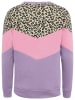 Zwillingsherz Sweatshirt "Konny" in Lila/ Rosa