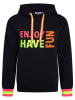 Zwillingsherz Hoodie "Marou" in Dunkelblau