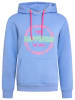 Zwillingsherz Hoodie "Sarah" in Hellblau