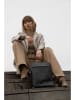 Christian Laurier Leder-Rucksack "Capucine" in Schwarz - (B)23 x (H)23 x (T)6 cm