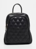 Christian Laurier Leren rugzak "Capucine" zwart - (B)23 x (H)23 x (D)6 cm
