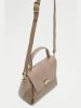 Christian Laurier Leren handtas "Yasmin" taupe - (B)22 x (H)19 x (D)10 cm