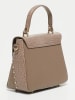 Christian Laurier Leren handtas "Yasmin" taupe - (B)22 x (H)19 x (D)10 cm