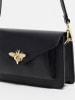 Christian Laurier Leren schoudertas "Roxane" zwart - (B)20 x (H)12 x (D)5,5 cm